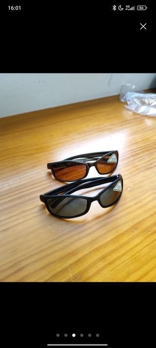 Gafas de sol marca rapala negras o marrones