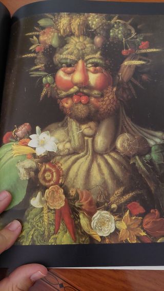 Libros de Grosz y Archimboldo