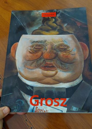 Libros de Grosz y Archimboldo