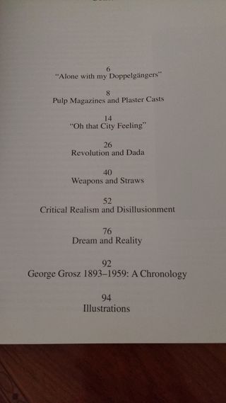 Libros de Grosz y Archimboldo