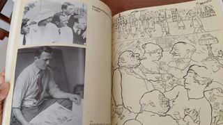 Libros de Grosz y Archimboldo