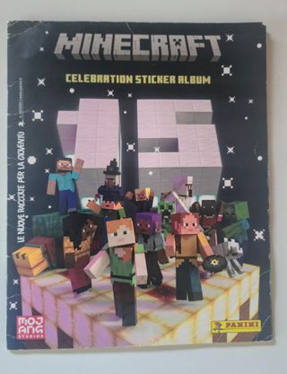 Album Figurine Minecraft Celebration Sticker