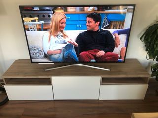 Mueble TV Ikea Bestå 180cm Blanco