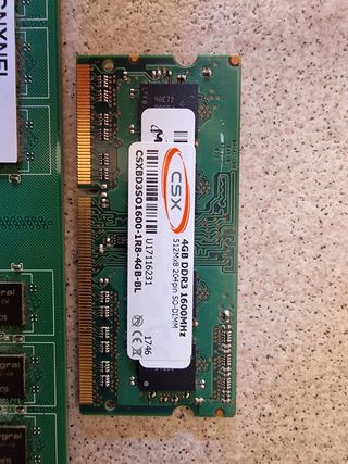 CSX 4GB DDR3 1600MHz RAM