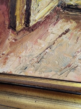 Oleo sobre lienzo. Toledo.