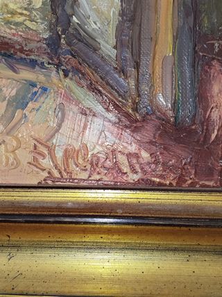 Oleo sobre lienzo. Toledo.