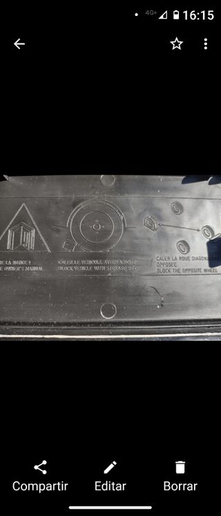 Gato de tijera para coche