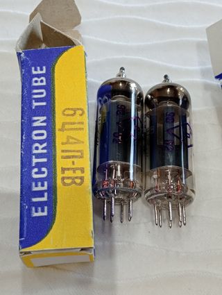 Pareja Válvulas 6Z4 Matcheadas NOS Nuevas