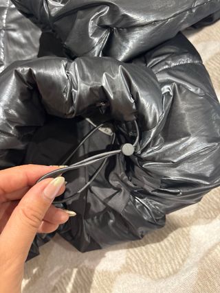 Chaqueta Zara Acolchada Metalizada