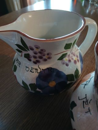 N.3 Brocche Friulane Dipinte a Mano