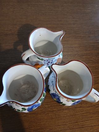 N.3 Brocche Friulane Dipinte a Mano