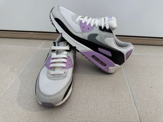 Nike Air Max 90 Talla 39 Morado Blanco