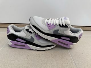 Nike Air Max 90 Talla 39 Morado Blanco