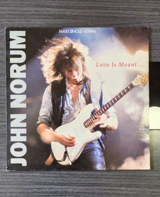 Vinilo John Norum Love Is Meant... Maxi Single