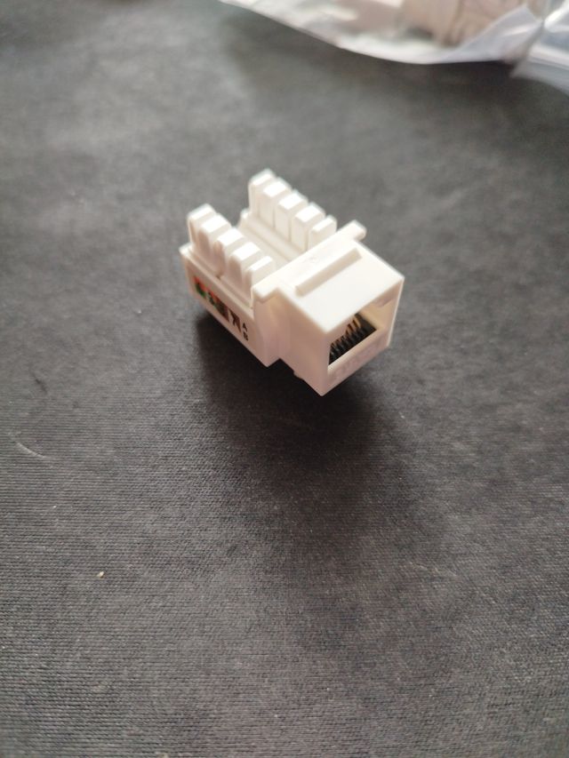 Connettore RJ45 femmina Ethernet Cat6