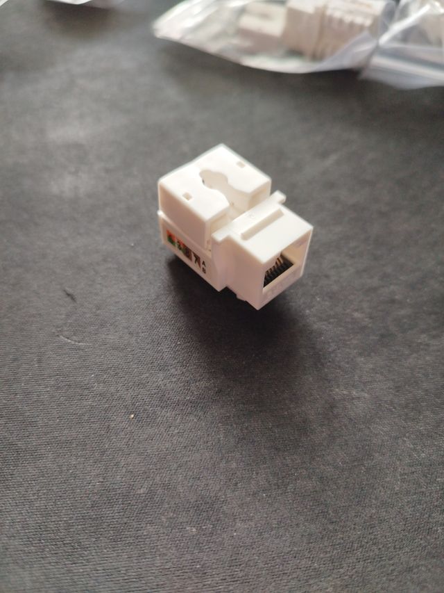 Connettore RJ45 femmina Ethernet Cat6