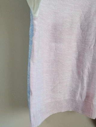 Jersey tricolor pastel Talla S nuevo a estrenar