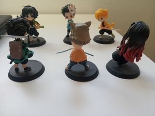 Figuras Demon Slayer (6 unidades)