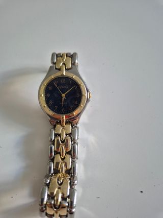 Reloj Geneva Hombre Oro y Plata