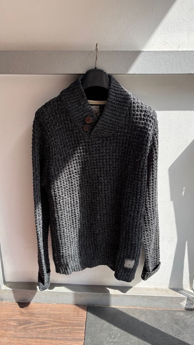 Jersey gris de punto