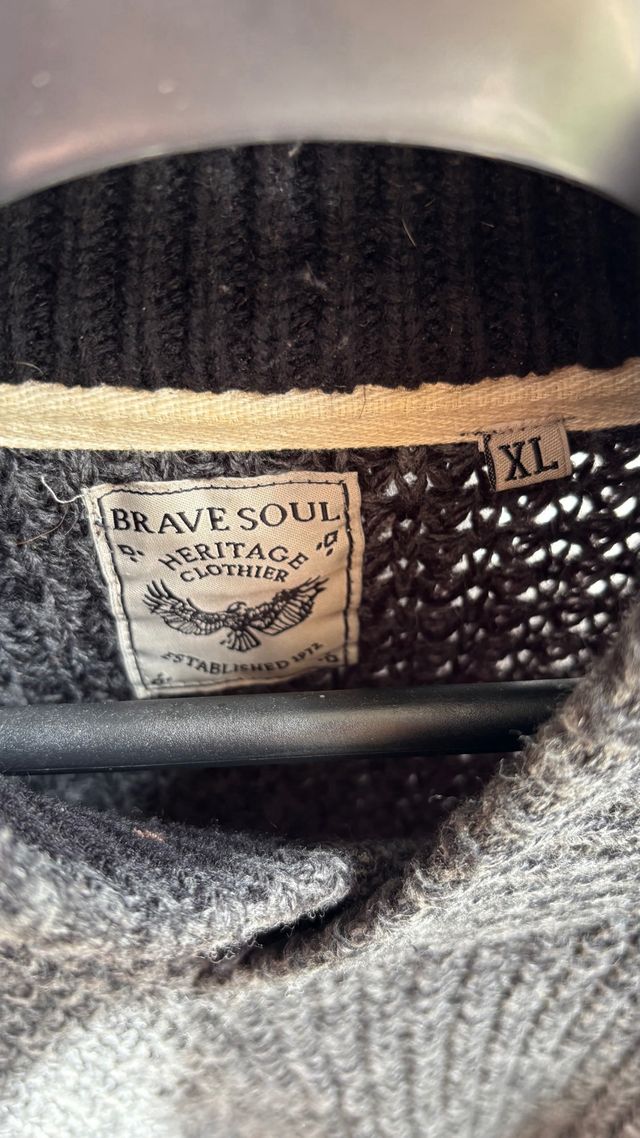 Jersey gris de punto