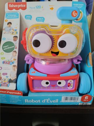 Robot de aprendizaje Fisher-Price 4 en 1 , francés