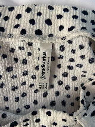 Falda pantalón Stradivarius lunares