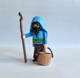Playmobil Pastor Aldeano Canpesino Portal Belen