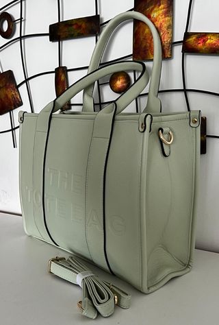 Bolso bandolera verde agua