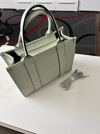 Bolso bandolera verde agua