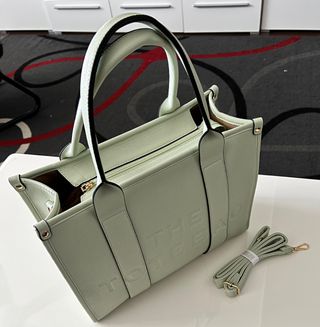 Bolso bandolera verde agua