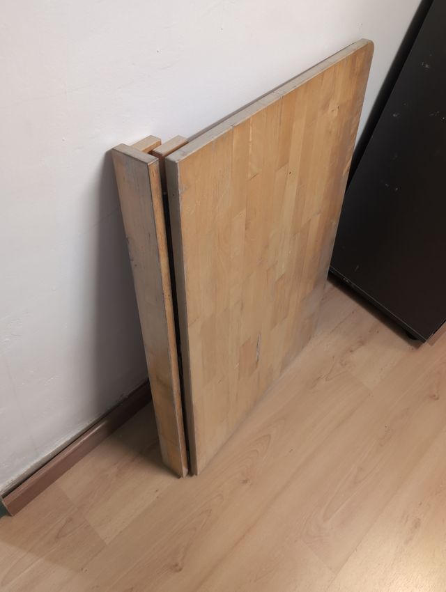 Balda plegable de madera