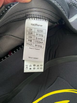 Traje de neopreno Tribord