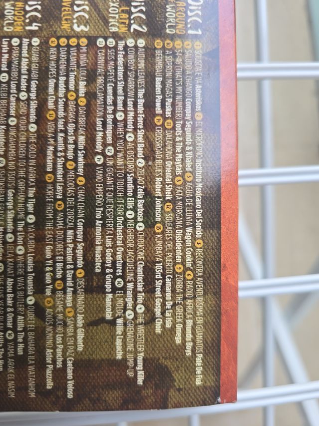 CD World Music 6 CD Box Set