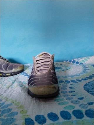 Nike Air Max TN Gris y Amarillo