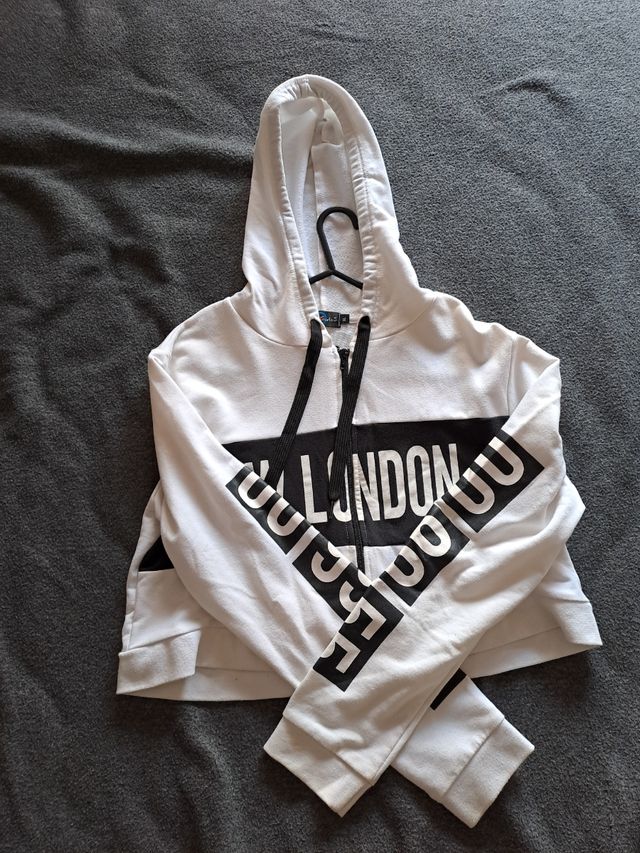 Sudadera Blanca con LONDON