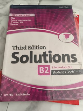 Third solutions B2 Intermediate Plus student's