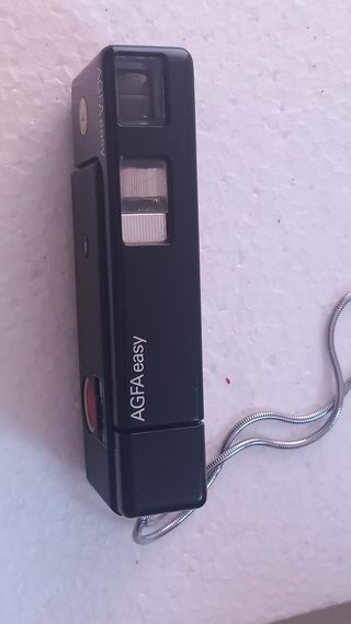 Cámara Agfa Easy Vintage Negra