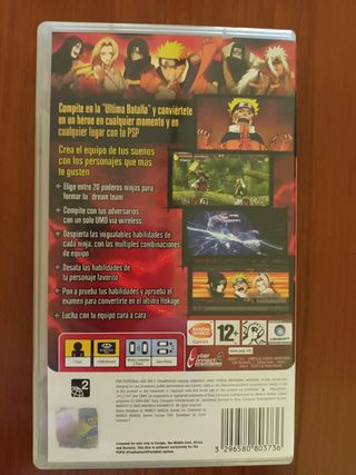 Naruto Ultimate Ninja Heroes psp