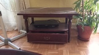 Mueble TV antiguo de madera