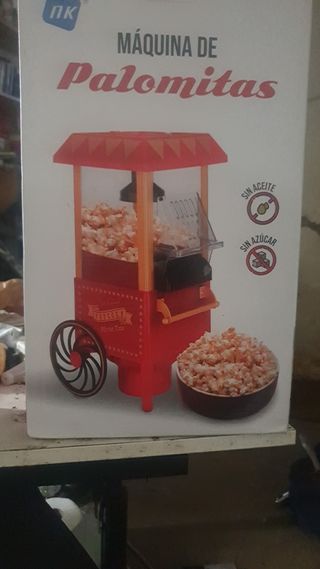Máquina de Palomitas Roja Estilo Vintage