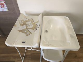 Bañera cambiador para bebé