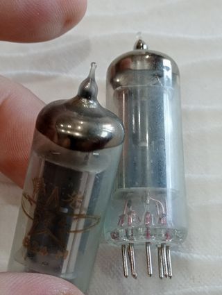 Pareja Válvulas 6Z4 Matcheadas NOS