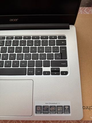 Acer Chromebook 314 Argento