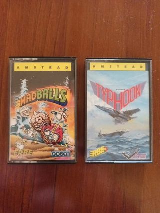 Juegos Amstrad Madballs y Typhoon