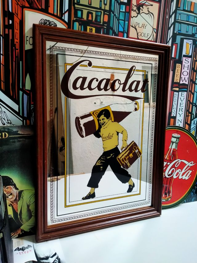 Espejo Cacaolat Vintage