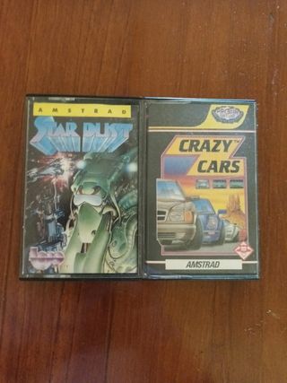Juegos Amstrad: Stardust y Crazy Cars