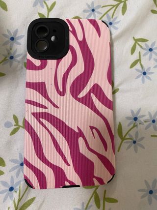 Funda iPhone 11 Rosa Animal Print