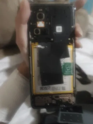 OPPO Reno 12 azul marino- Pantalla Rota