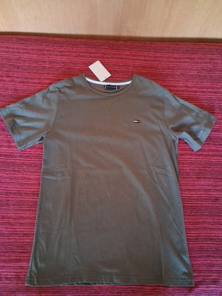 Camiseta Tommy Hilfiger Verde Oliva